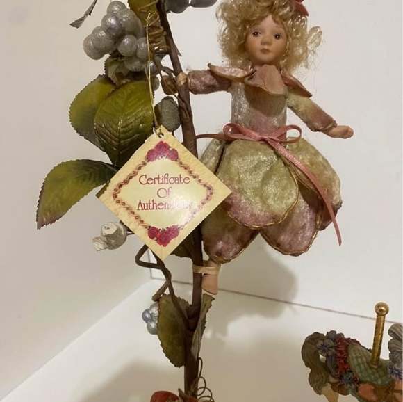 Vintage Fairy and Carousel Figurines Set - Picture 4 of 4
